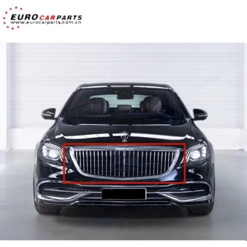 W222 may grille fit for MZ S-CLASS W222 S320 S350 S400 S63 to may W222 grille ABS grille for W222 14-18y