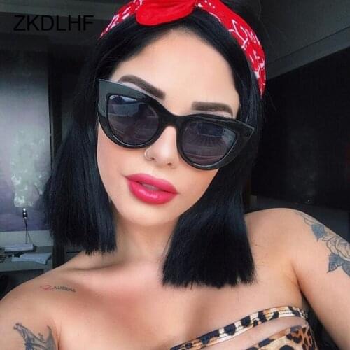 ZKDLHF Womens Cat Eye Sunglasses