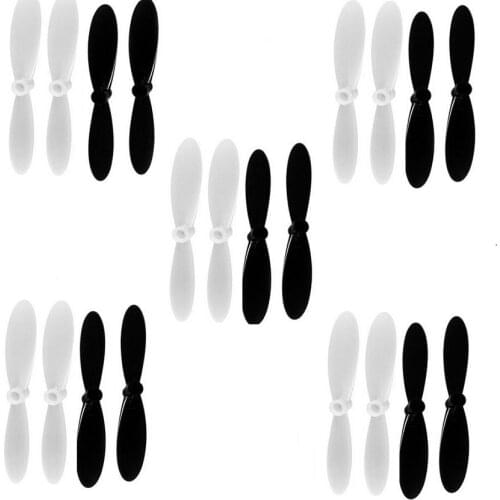 20pcs/lot 55MM long Propeller For HUBSAN X4 H107 H107C H107D Quadcopter (10pair)
