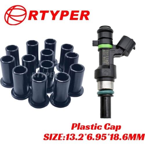 500 PCS 239142 16600-ED000 FBY2850 Fuel Injector Repair Kits Plastic Cap 31023 For Nissan Tiida Versa 1.6L