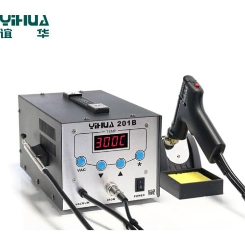 201B high frequency electric tin suction gun rework station antistatic wand Gun combo