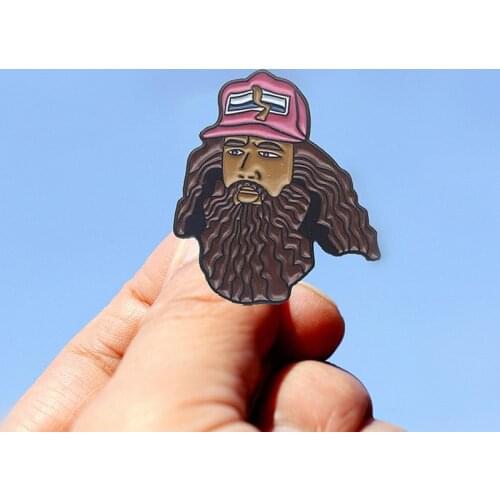 Movie Forrest Gump Brooch And Enamel Pin For Backpack Bag Jeans Clothes Badge Lapel Pin