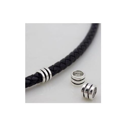 20pcs/lot Metal Alloy Spacer Beads Hole Beads Flat Beads Buddha Beads For DIY bracelet Jewelry Making fh5s