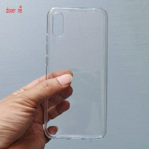 Dower me In Stock ! Flexible Clear Transparent Soft Case Cover For Xiaomi Redmi 9A Smartphone