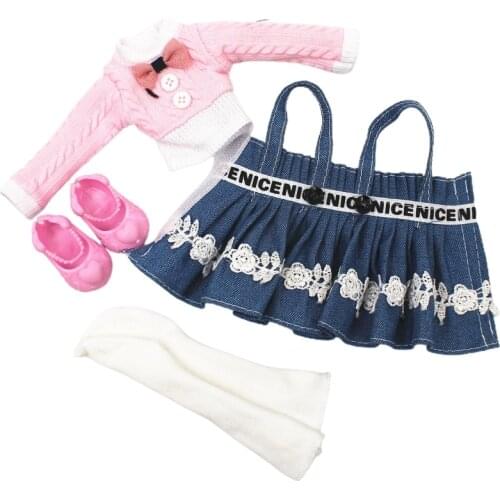 Exquisite Doll Clothes Handmade High Quality Doll Accessories For Barbi Blyth 30cm Doll