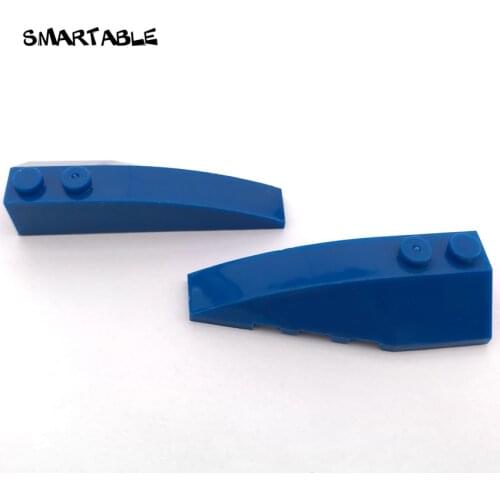 Smartable Wedge 6x2 Left Building Block Parts Toys For Kids Creative Educational Compatible Major Brands 41748 40pcs/lot