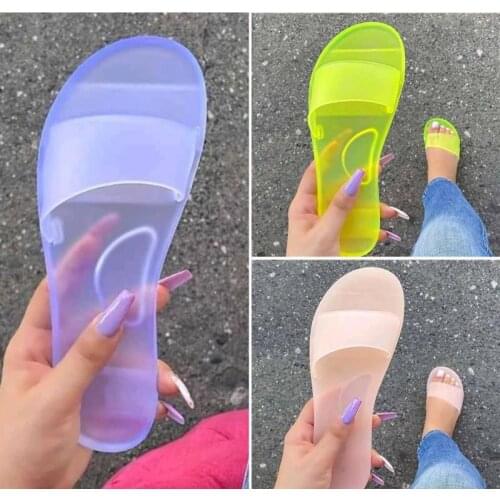 Summer New Women Shoes Fashion Casual Outdoor Beach Slippers Comfortable Flat Bottomed Toe Women Sandals