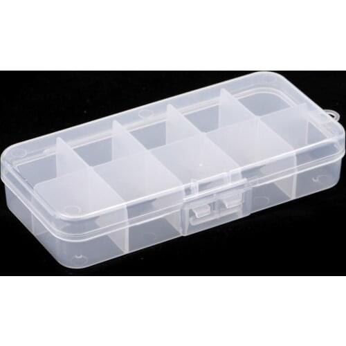 Multi-function Fishing Hook Bait Box Visible Plastic Fishing Lures Tool Case