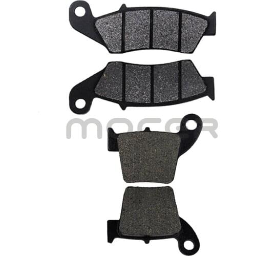 Motorcycle Front + Rear Brake Pads Disks for Honda CRF250 R/X (04-16)/450 (02-16) 450R 450 250 250X