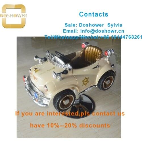 Barber shop equipment with kids barber chair car salon furniture