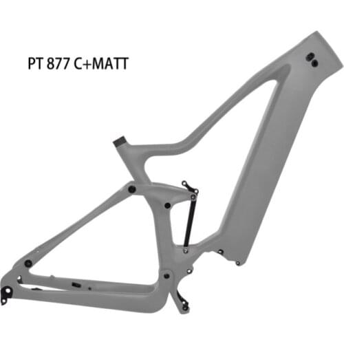 OEM Deisgn 2021 NEW G521 M600 Bafang Ebike 29ER Carbon MTB Frame Bicycle Mountain E-System Electric Bike Frames 120mm Travel