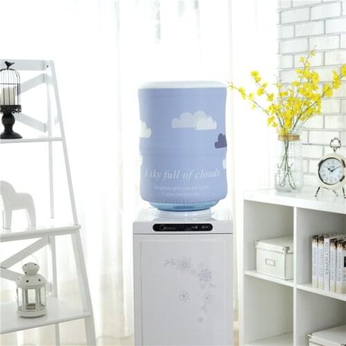 Cartoon Dust Cover Water Dispenser Covers Drinking Fountain Machine Dust Cover Protector Dustproof Buket Cloth Protection FC139