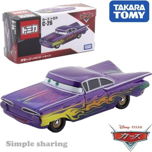 Takara Tomy Tomica Disney Cars C-26 Ramone (Standard Type) Cars Hot Pop Kids Toys Motor Vehicle Diecast Metal Model