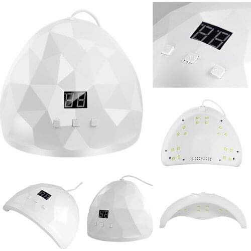 Smart Nail Lamp 88W Dual Light Source Lamp Beads Easily Bake All Glue Led Lamps Nail Dryer Electric Led UV Light Dryer Usb Lamp