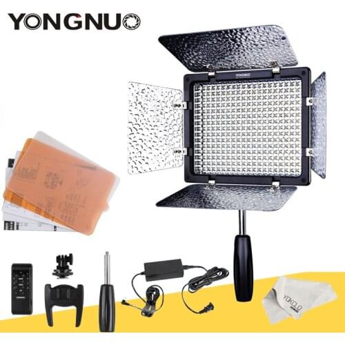 YONGNUO YN300III 3200-5500K/5500K 300 LED Light On Camera Lighting for Wedding YN300 LED Panel Light Optional with AC Adapter