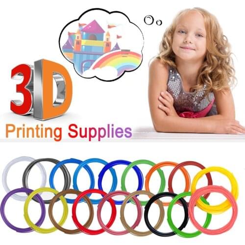 3M 3D Filament Refill Pen 3D Printing Pen Consumable PLA 18 Colors 3D Pen Refilled Filament Creative Hobbies 3D Printer
