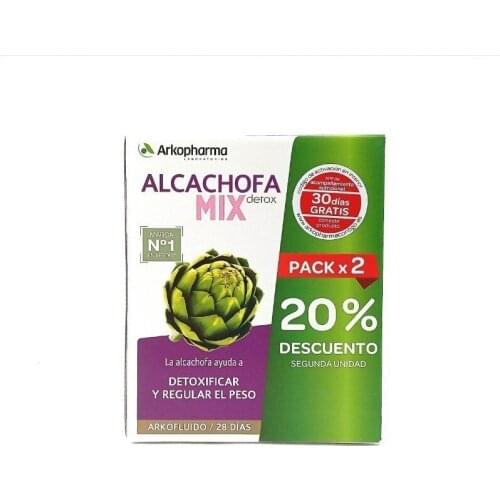 ARKOPHARMA - PACK ALCACHOFA MIX DETOX ARKOFLUIDO (2X280 ML)