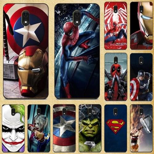 Super Hero Phone Case Cover For Wiko Lenny 5 4 3 2 Plus Max Soft Silicone Back cover For Wiko Lenny5 Lenny4 Lenny3 Shell Fundas