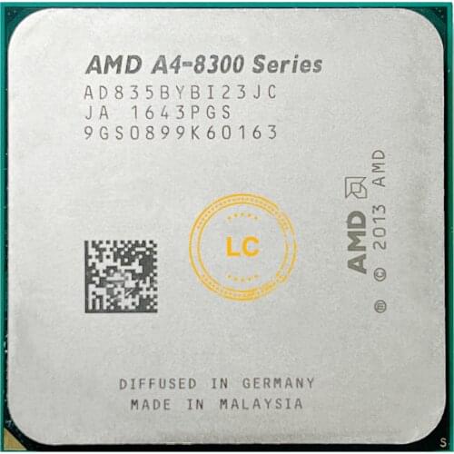 AMD A4-Series PRO A4-8350B A4 8350 3.5 GHz Dual-Core Dual-Thread CPU Processor AD835BYBI23JC Socket FM2
