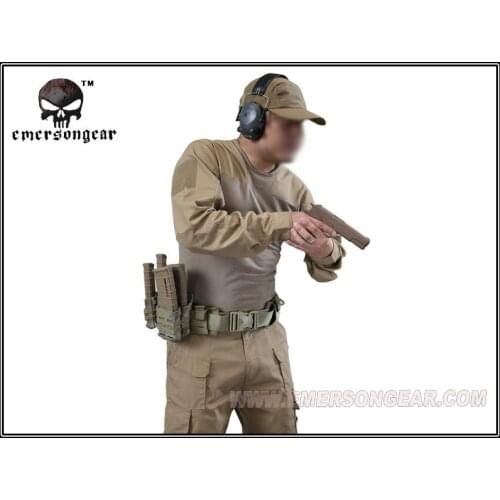 EmersonGear Arc Style LEAF Talos LT Halfshell Combat Operation shirt EM8583 Coyote Brown