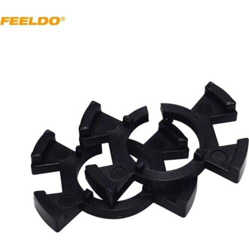 FEELDO 2Pcs Car LED Headlight Bulbs Holder H1 Adapter Base Connector For Honda CR-V/Odyssey/Acura #5532