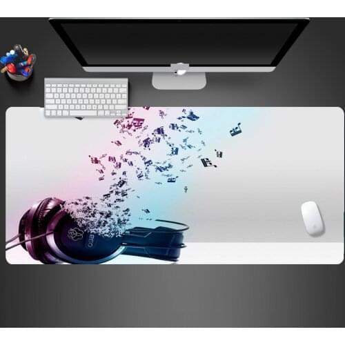 Interesting Personality Headphone Mouse Pad Rubber Fast Mousepad PC Computer Keyboard Mouse Game Desk Mat Gamer Mause Pad