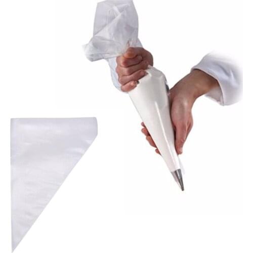 M Size 32*21.5cm Thick 100pcs/pack Cupcake Disposable Icing Piping Bags Cream Pastry Bag Molds For Baking Cake Decorating Tools