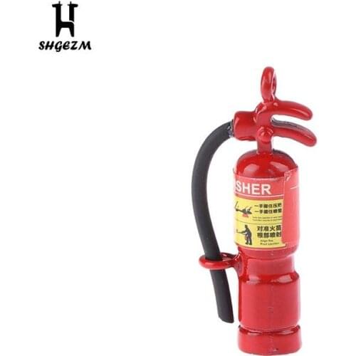 Dollhouse Miniature Fire Extinguisher Dollhouse Miniature Toy Doll Food Kitchen Living Room Decoration Accessories