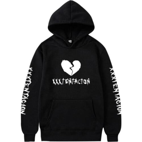 Newest Fashion xxxtentacion Hoodie Sweatshirt Rip xxxtentacion Hip Hop Rapper Hoodies Jahseh Dwayne Onfroy revenge Man Clothing