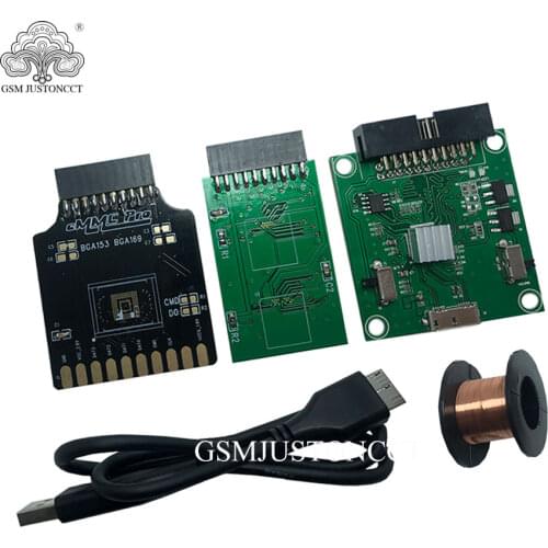 The NEWEST ORIGINAL HYDRA eMMC ISP Adapters Tool BGA153,BGA169,BGA221,BGA162 eMMC Break Out Board