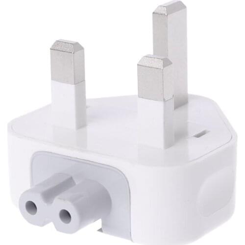New White UK AC Plug Power Charger Adapter For Apple iBook/MacBook