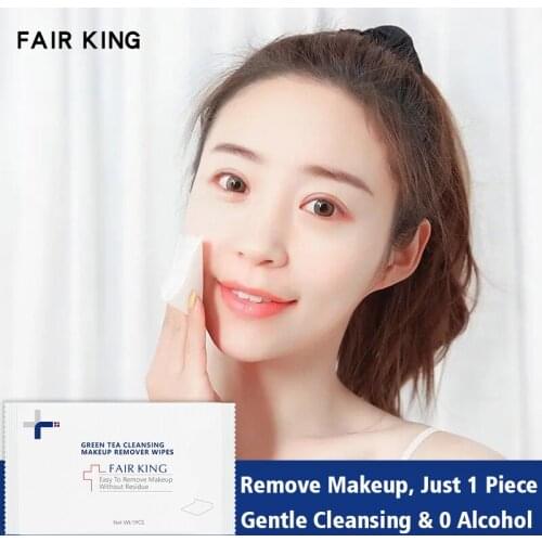 FAIR KIN Wipes Cleansing Sheet One Time Minerals Cleansing Cotton Makeup Remover Face Skin Cleansing Cotton Essence Makeup Tools