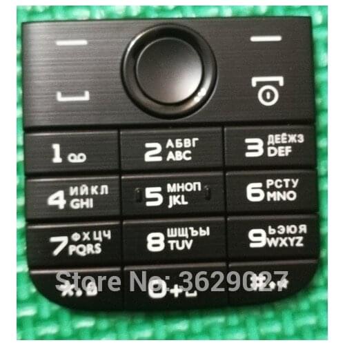 SZWESTTOP Original Russian keypads for Philips E160 Cellphone,ker button for Xenium CTE160 Mobile Phone,Russian alphabet
