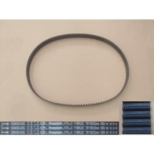 1006060-E06 FOR Great Wall Hover CUV H3 wingle 2.8TC 2.5TCI engine Timing Belt (119 teeth/hight quality)