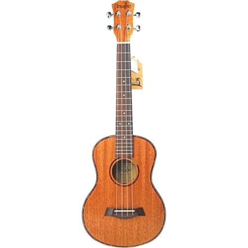 Tenor Acoustic Electric Ukulele 26 Inch Travel Guitar 4 Strings Wood Mahogany Music Instrument
