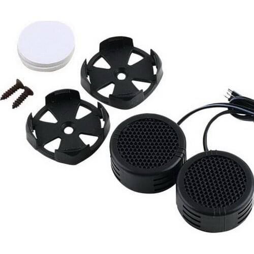 Universal High Efficiency 2x Car Mini Dome Tweeter Loudspeaker Loud Speaker Super Power Audio Auto Sound