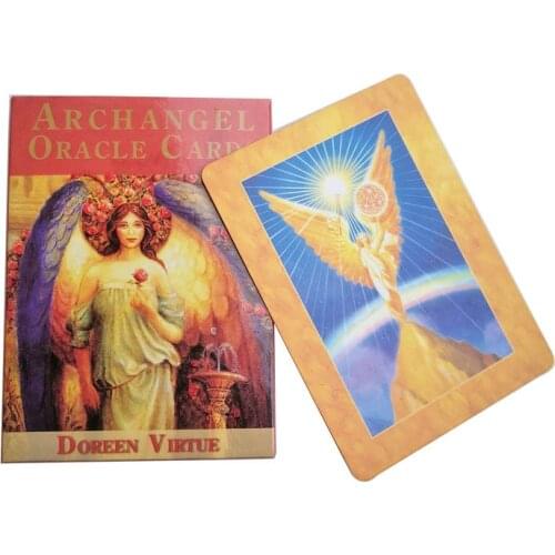 Magic Archangel Oracle Cards Earth Magic:read Fate Tarot Card Game For Personal Use Board Game A 45-card Deck