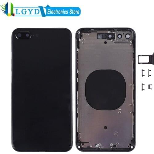 Back Housing Cover Replacement for iPhone 8 Plus Phone Back Cover Spare Part