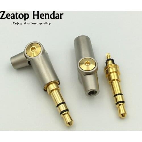10Pcs High Quality 3.5mm 3Pole Stereo Deformable Straight Curved Plug 3.5MM Angle Audio Connector For DIY Headphone