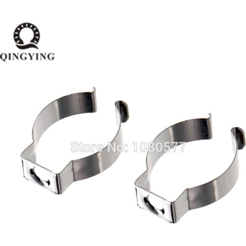 20pcs T5 T8 Tube Holder Metal Material LED Fluorescent Tube Lamp Bracket U Clips Easy Install