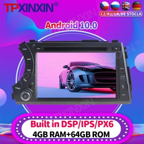 Android 10.0 For Ssangyong Kyron Actyon Micro Car Radio Multimedia Video Player Navigation Stereo GPS Accessories Auto 2din DVD