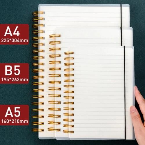 160 Sheet Loose Leaf Notebook Blank Grid lined Cornell Thicken Diary Planner A4 A5 B5 Inner Core Paper School Office Stationery