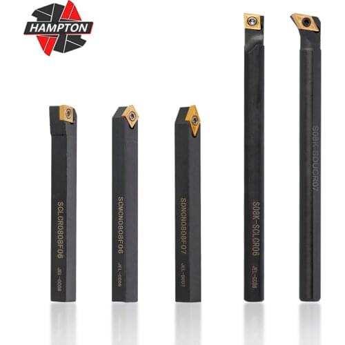 Lathe Turning Tool Holder Lathe Boring Bar 5pcs Turning Tool Holder Set With Carbide Inserts Lathe Turning Tool