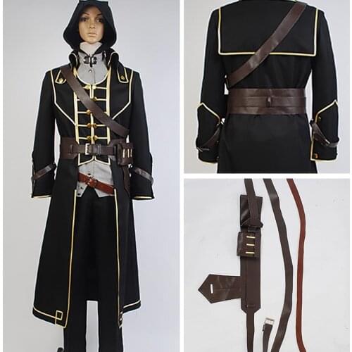 Dishonored 2 Costume Corvo Attano Cosplay Costumes For Adult Men Full Set