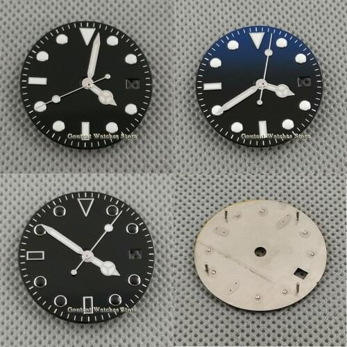 Hot 28.5mm Watch dial + Watch hands fit ETA 2836 2824,Miyota 8215 821A, DG2813/3804 Movement