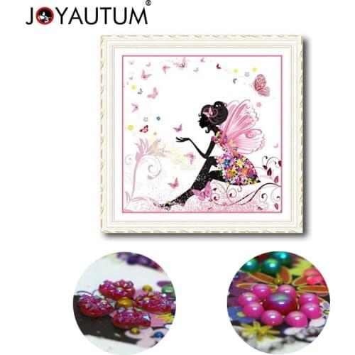 Soft Canvas Fairy Cartoon DIY Diamant Hobby Stickers Embroidery Bead Patterns 5d 50*50cm Special Shaped Diamond Painting