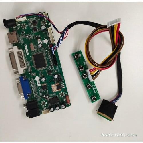 Kit for LP156WH4 TL Controller Board 40pin LCD LED HDMI+DVI+VGA Monitor Panel Screen M.NT68676 1366X768 Display LDVS 15.6"