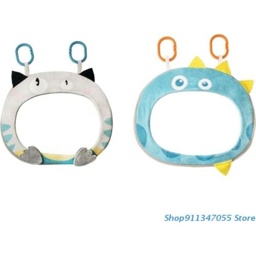 Soft Baby In-sight Car Mirror in Safety Chair Car Development Toys for Boy Girls