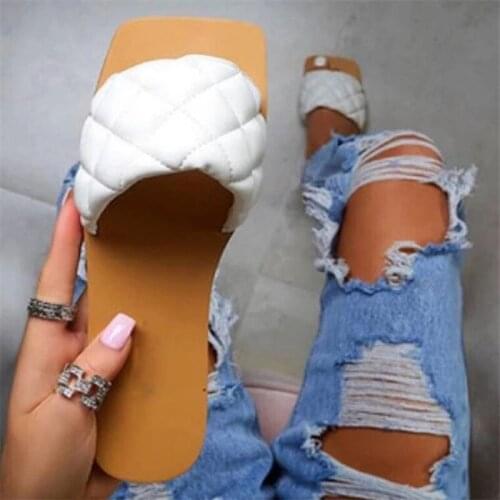 New Womens slipper 2020 summer woman shoes open toe flat sandals Woman Comfortable Outdoor Slides Mujer