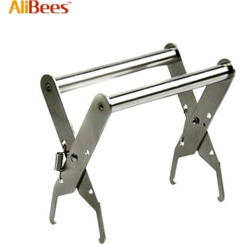 Bee Hive Frame GripsHoneycomb Spleen Lifter Capture Beekeeper Tool Bee Stainless Equipment Apiculture